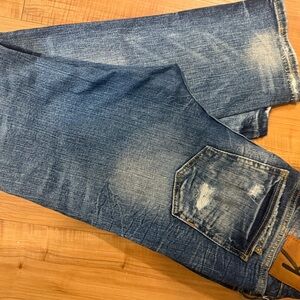 Remix by Rock Revival Straight Leg Distressed Blue Jean size 29
